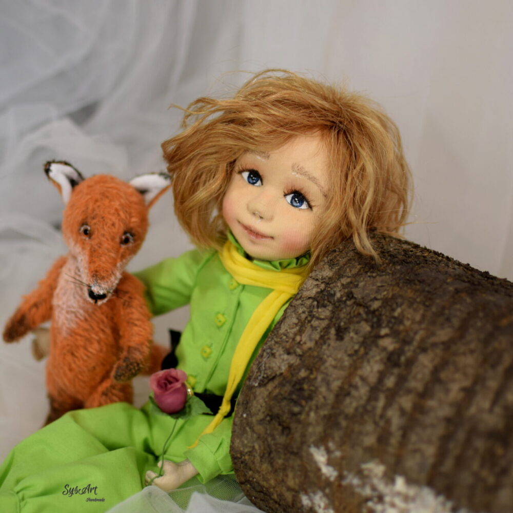 Малкият Принц - Кукла Скулптурен Текстил